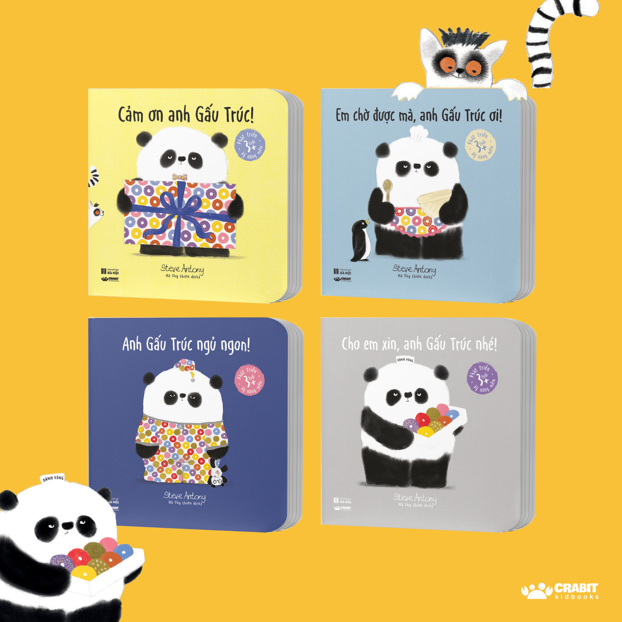 Book - Panda Brothers Series - Hard books to practice soft skills for ...
