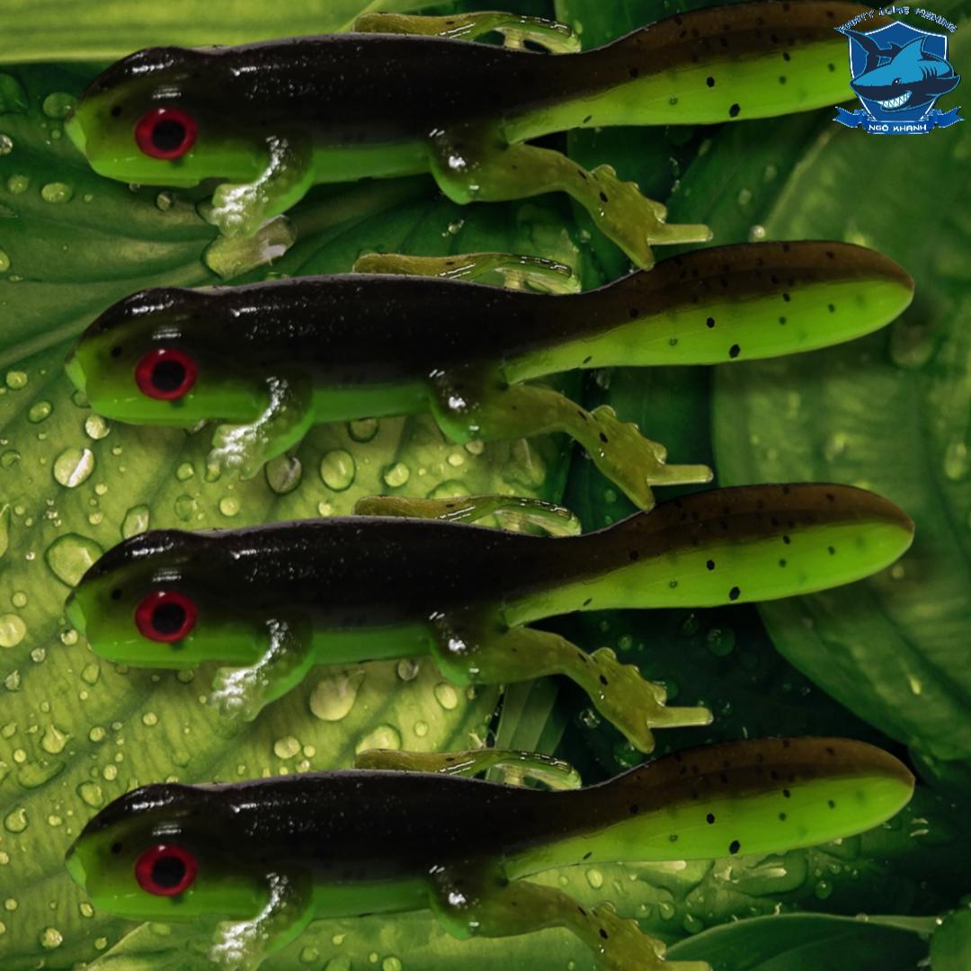 Tadpole soft bait has a fishy smell that attracts fish, bait for