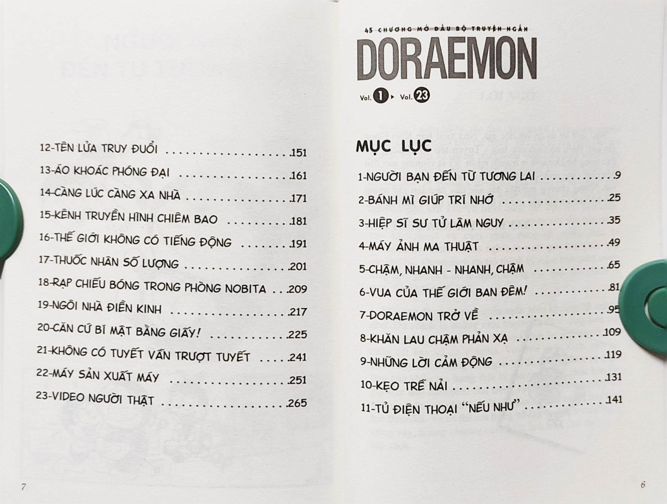 Comics - Selected Doraemon - Combo 2 volumes 45 chapters open the short ...