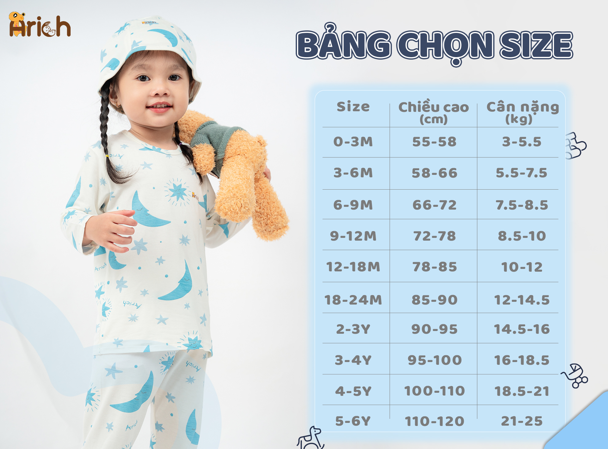 Longsleeved Set Of Bamboo Fiber Fabric Shoulder Straps With Funny And
