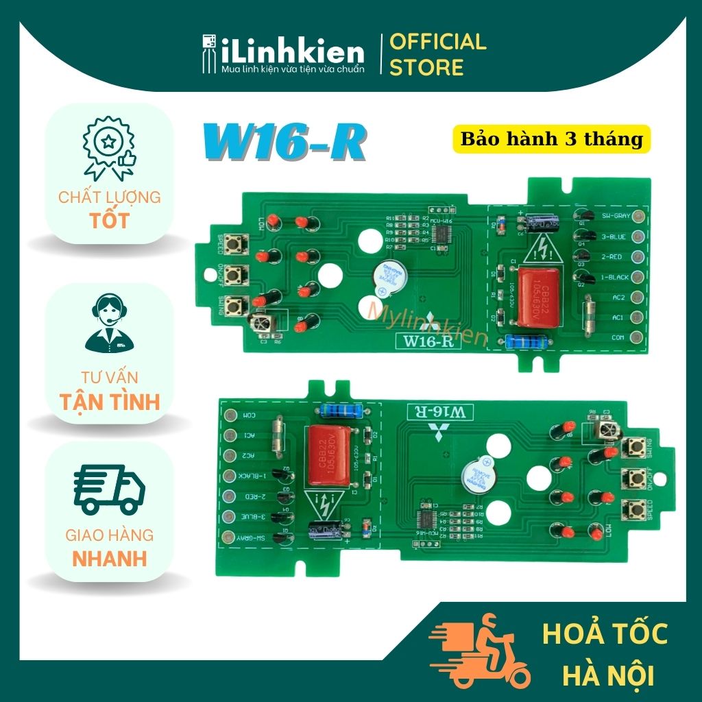 Mitsubishi LV16R W16R remote control fan board for standing fans