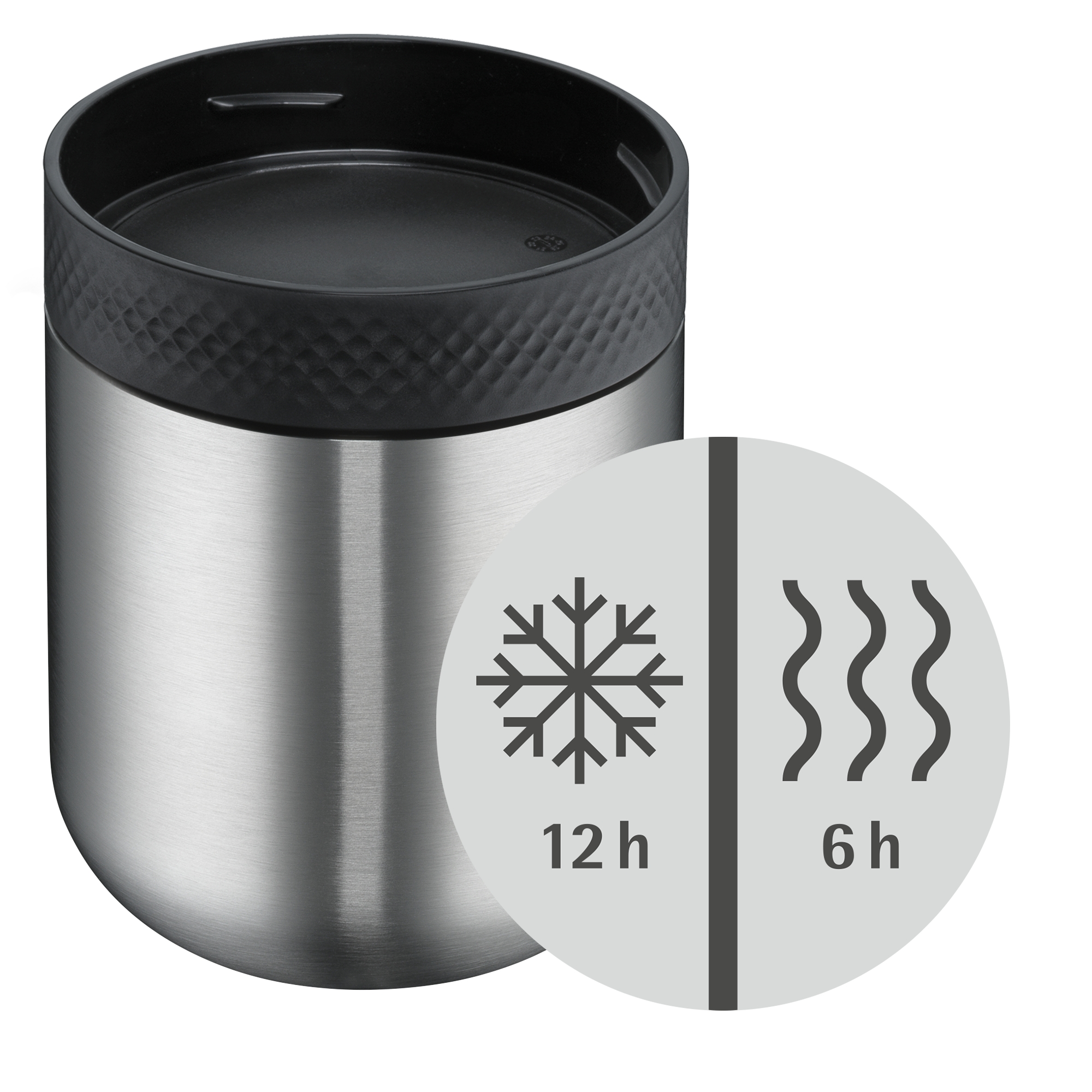 WMF Thermo Thermal Food Container with Two Separate Compartments ...
