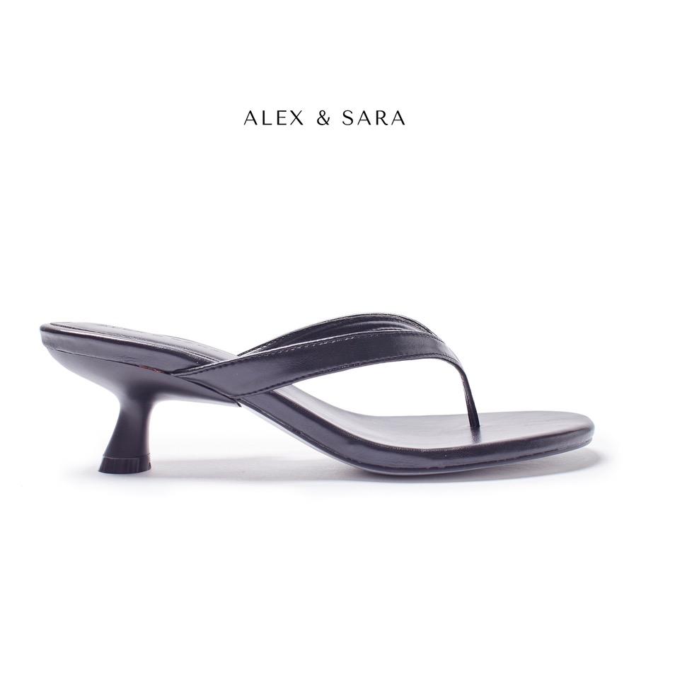 Low Heel Plain Flip Flops (Various Designs)