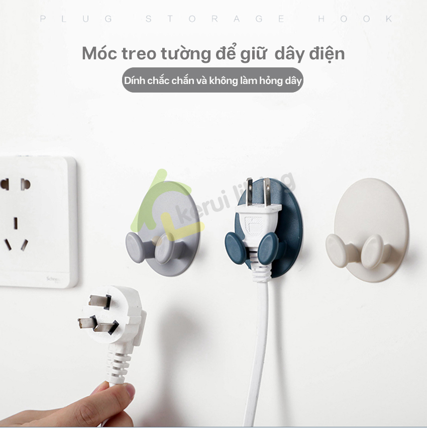 KWAI power plug hanger, razor hanger, wall sticker hanger, power plug ...