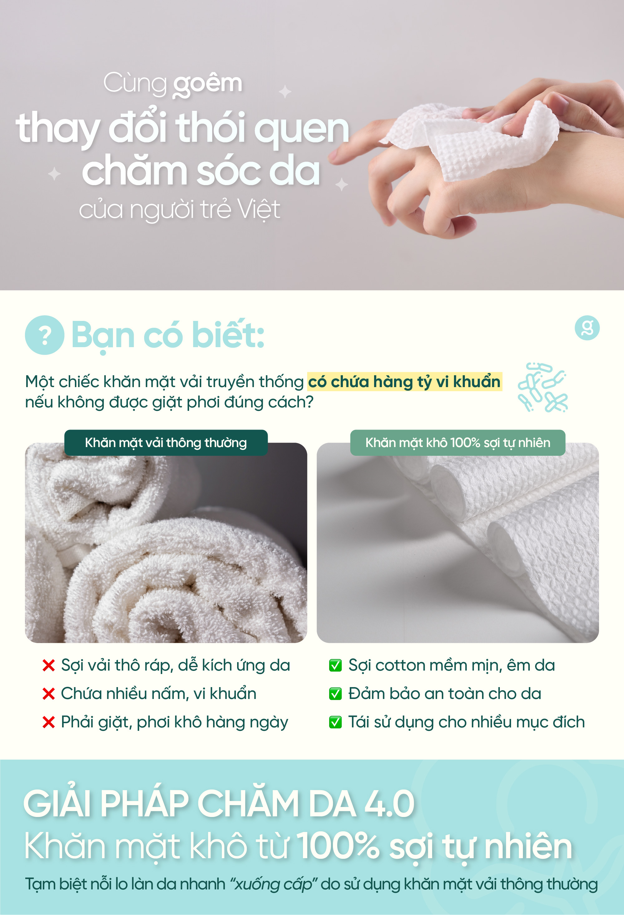 Goem premium multi-purpose dry towel | Shopee Philippines