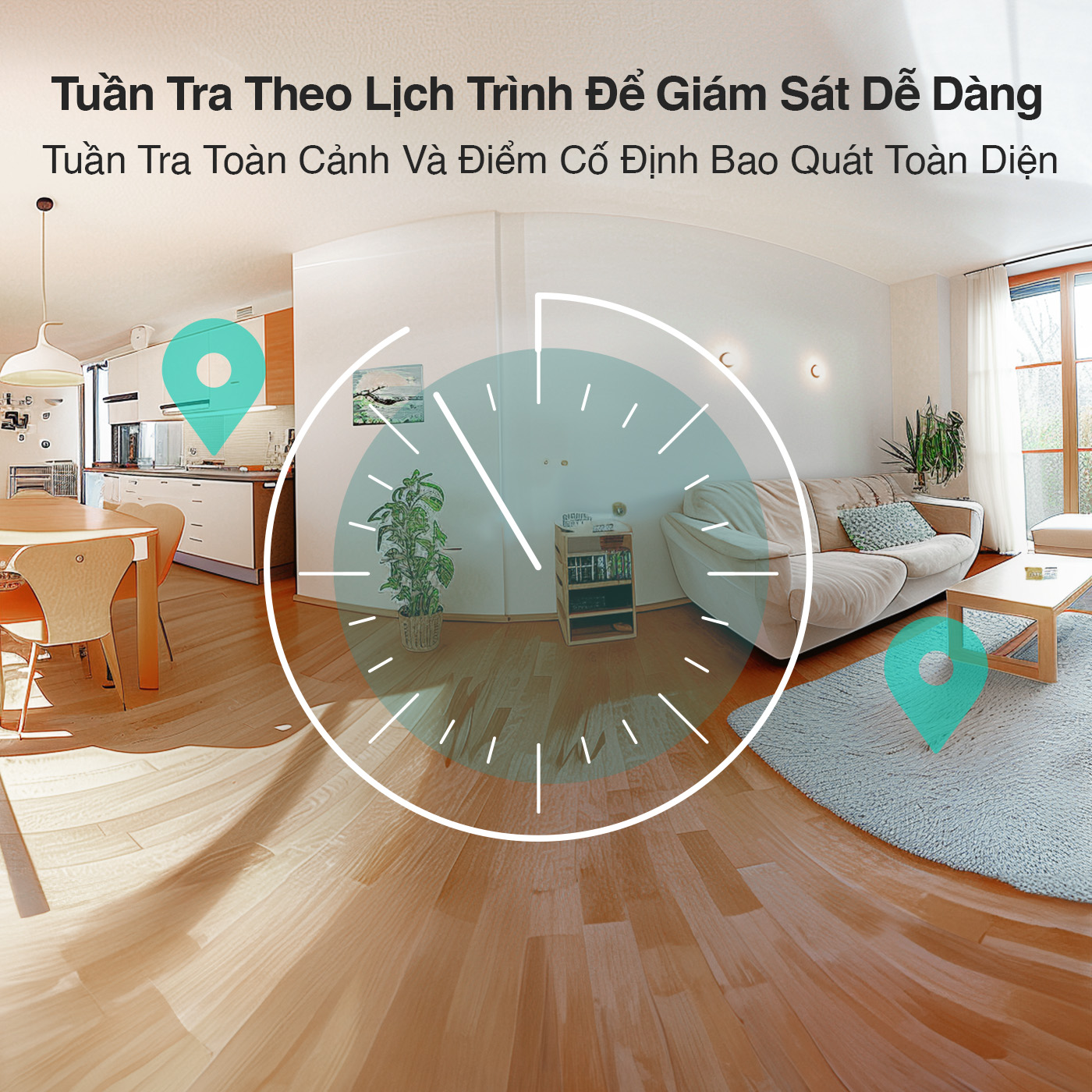 Botslab C213 360 Rotating Indoor Wifi Camera with AI Integration