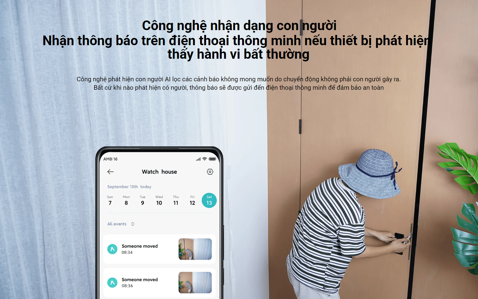 Xiaomi AW200 Full HD Outdoor Wifi IP Camera, Motion Tracking, Stranger ...