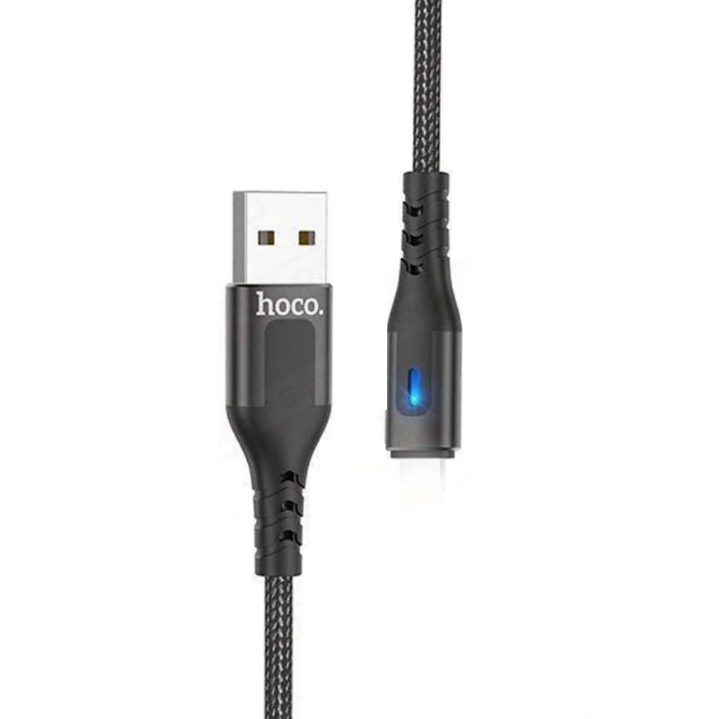 2.4a Hoco DU08 Plus Fast Charging Cord LN Pin AntiBreak Umbrella Cord