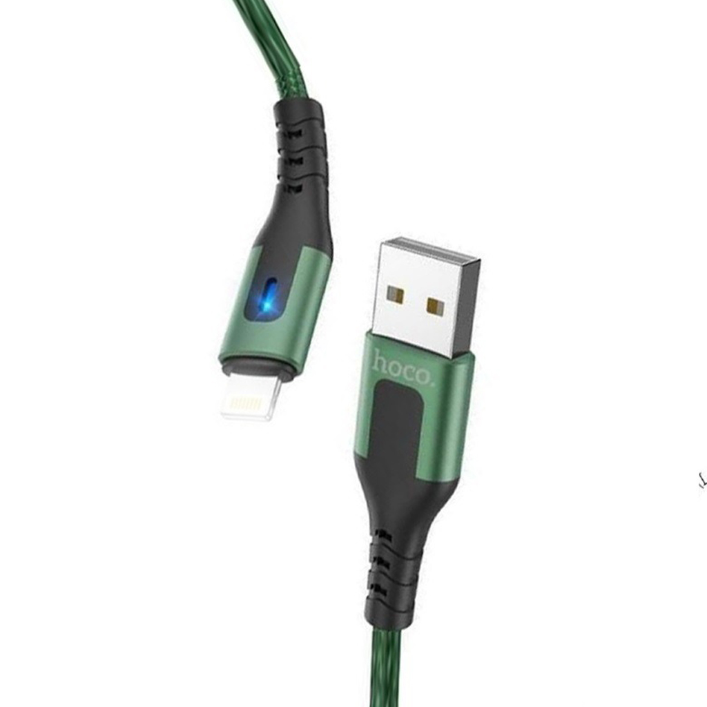 2.4a Hoco DU08 Plus Fast Charging Cord LN Pin AntiBreak Umbrella Cord