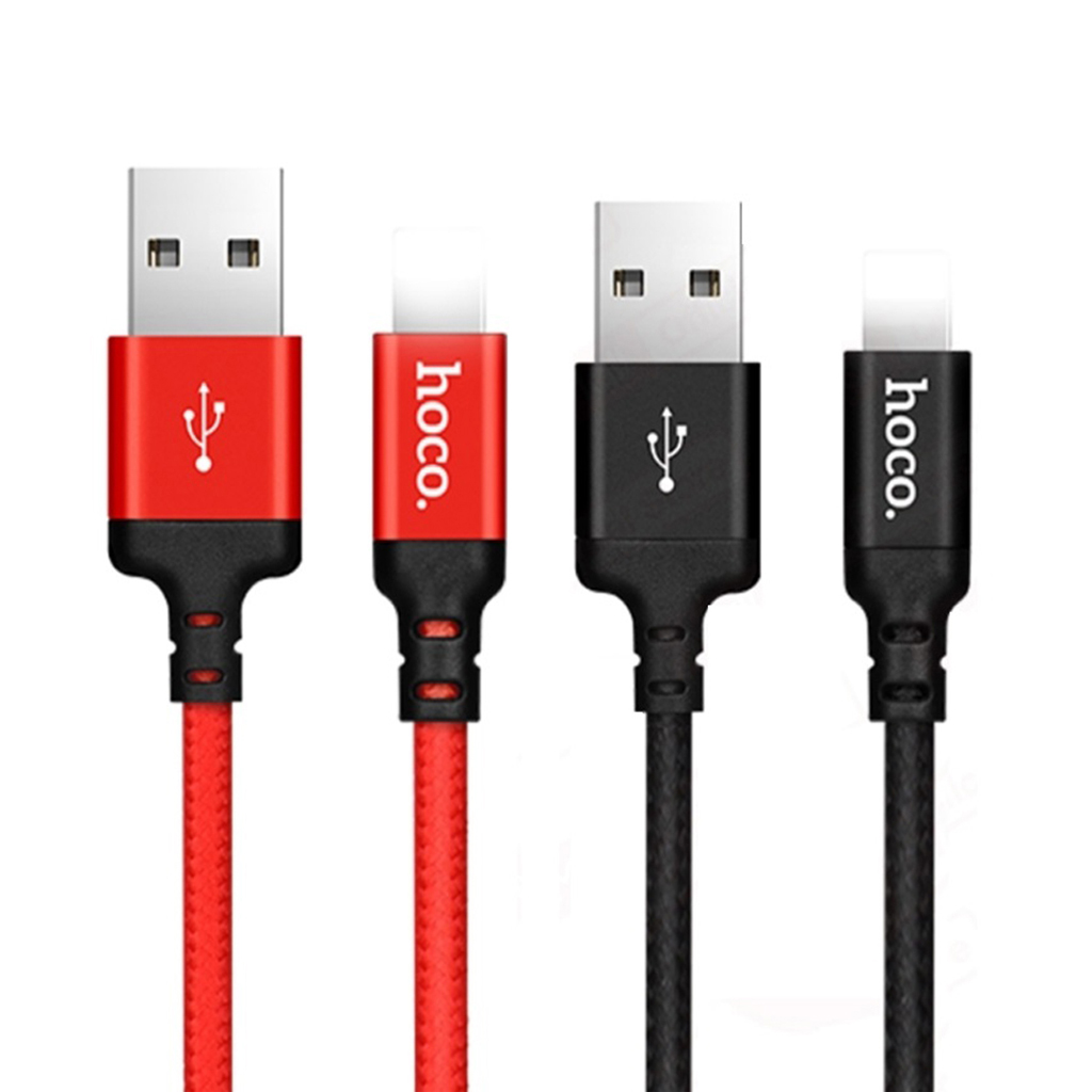 2.4a Hoco X14 USB to LN fast charging cord 2M long super durable