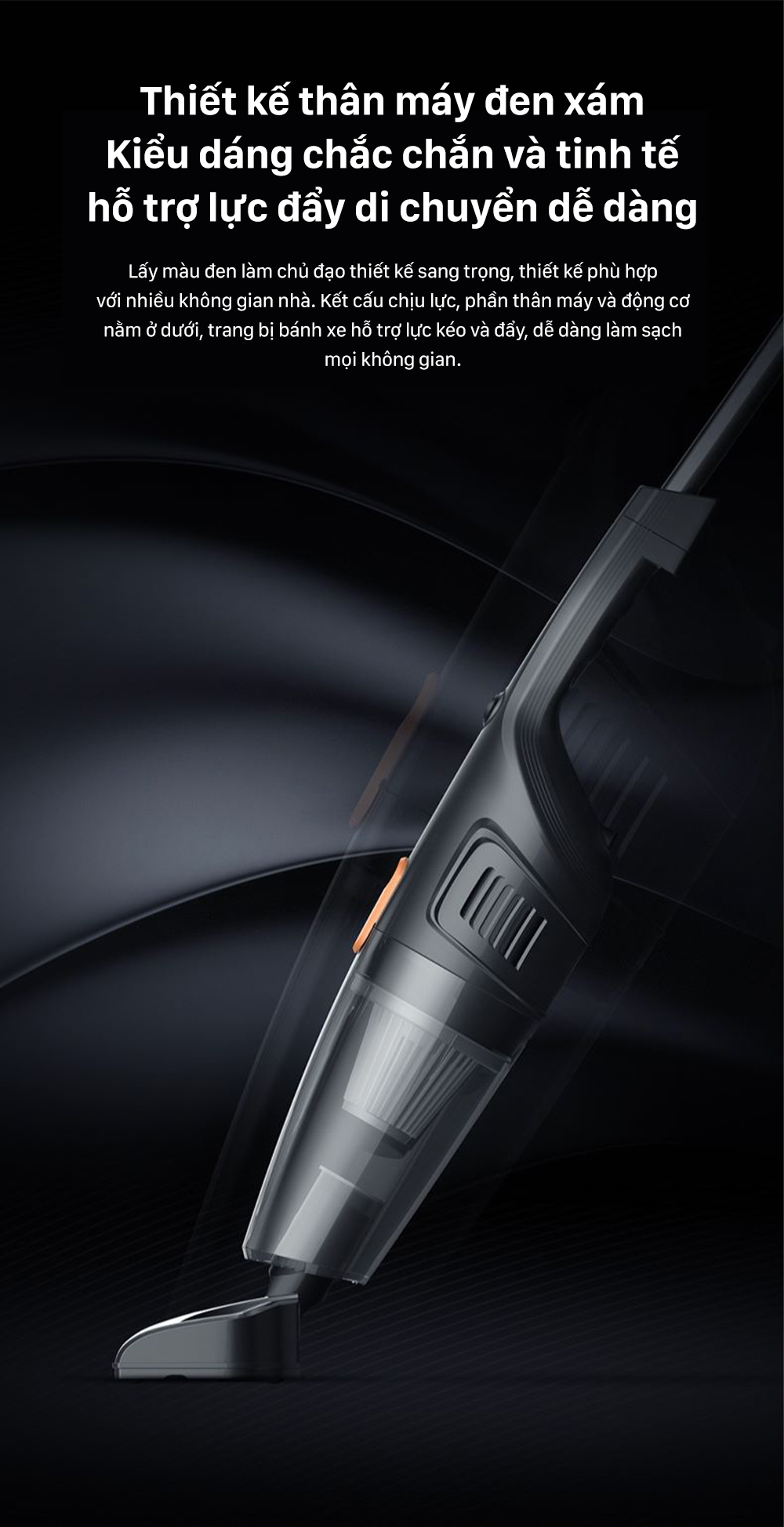 Deerma DX115C Handheld Vacuum Cleaner 15000Pa Suction Power 600W
