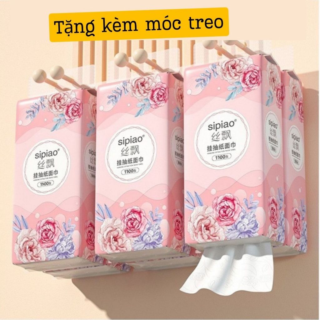 Box of 10 packs of multipurpose wallmounted tissue paper Roses, 4