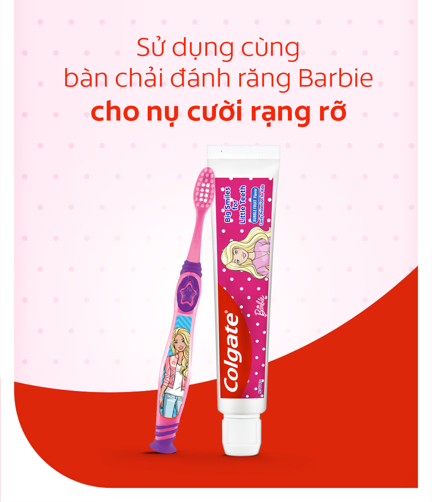 Colgate Barbie strawberry toothpaste for children 40g | Shopee Philippines
