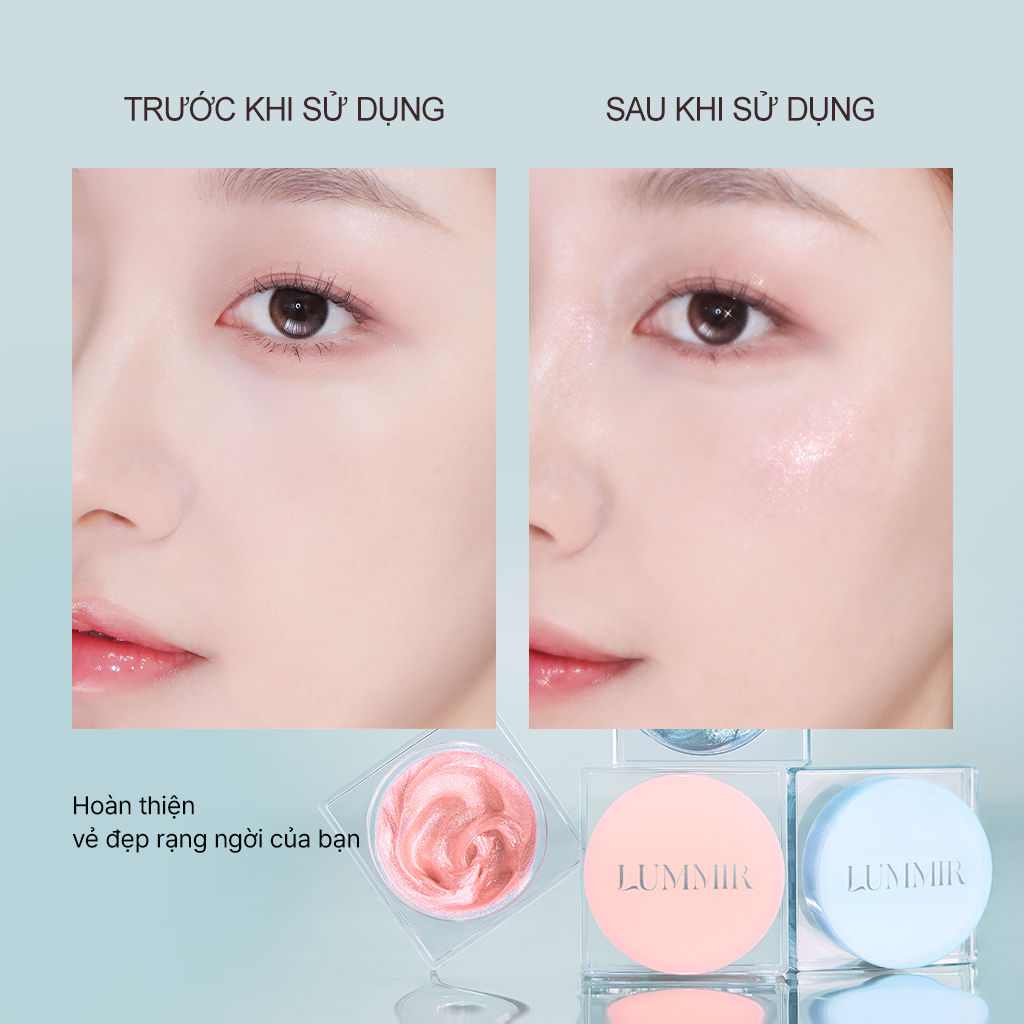Korean Idol 2in1 glitter gel highlighter eyeshadow [LUMMIR FLASH POT ...