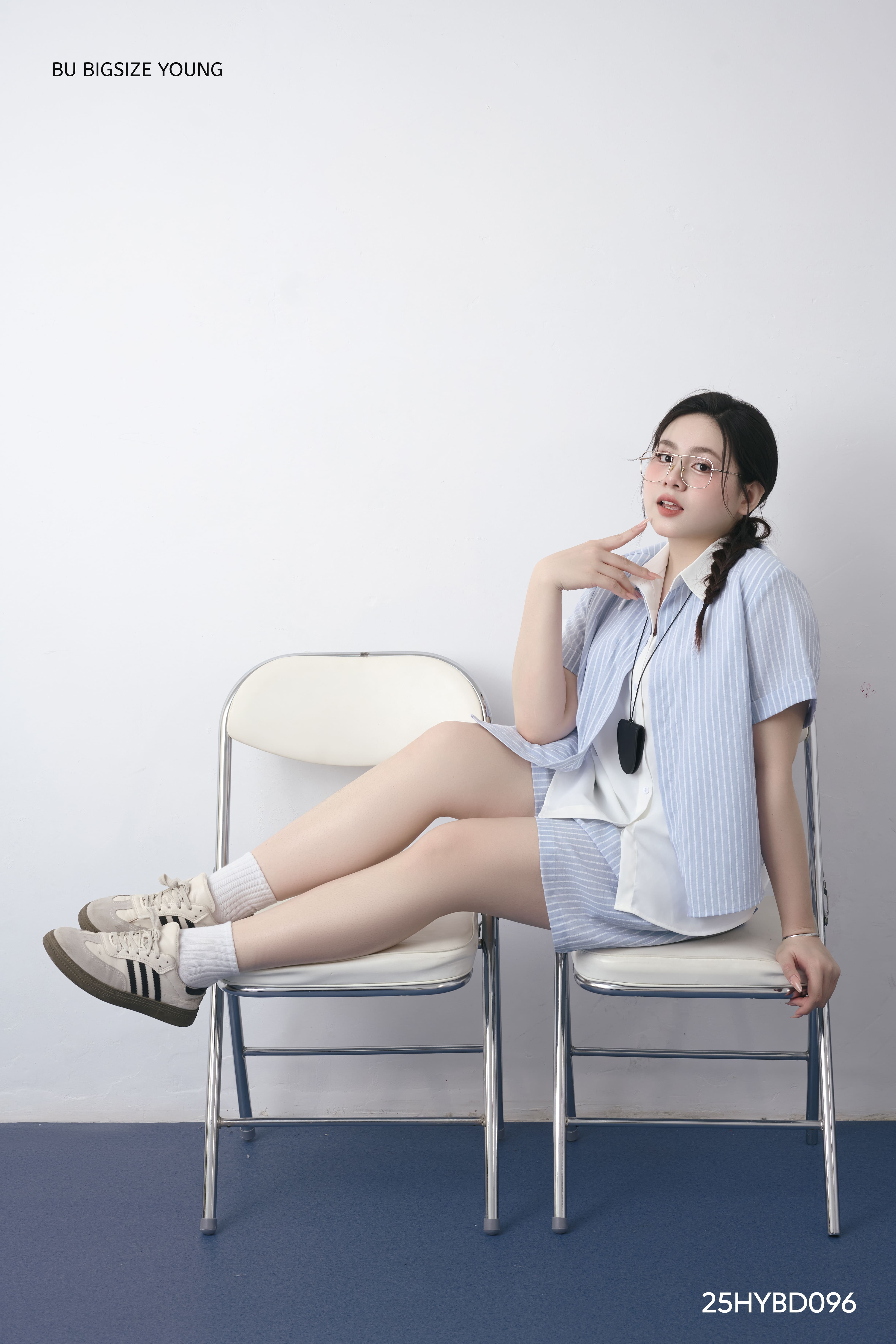 Set 2-layer fake shirt + Bigsize shorts – 25HYBD096 - [BU Bigsize Young ...