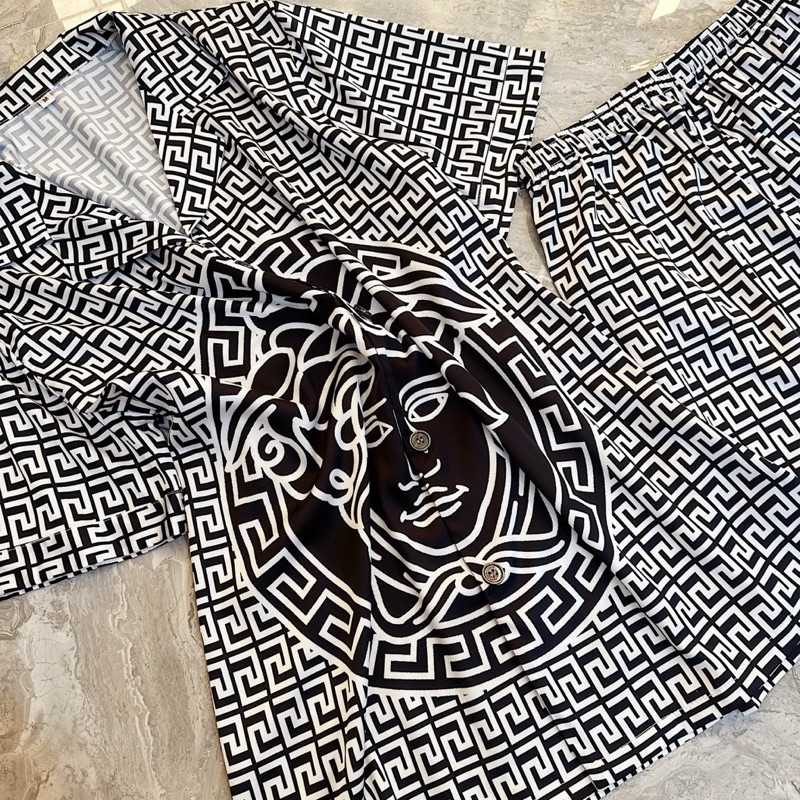 HIGH QUALITY GUANGZHOU PATTERN PYJAMA SET CODE 267 | Shopee Philippines