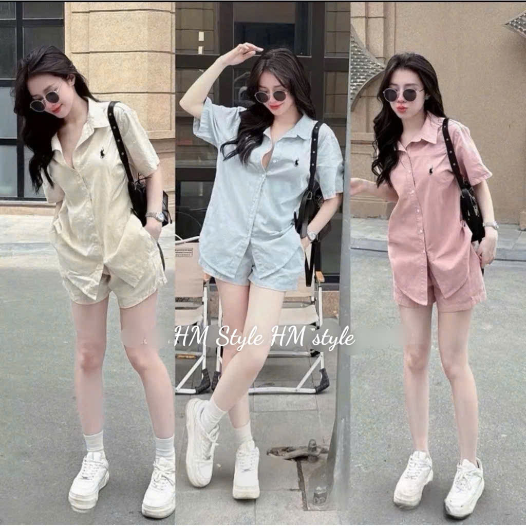 Unique Moon Horse Print Casual Long-Sleeved Shirt Wide-Leg Pants Set main image 1
