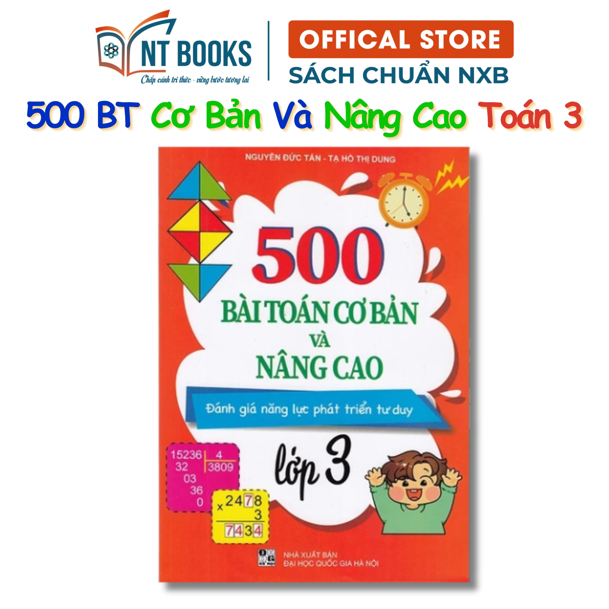 Book - 500 basic and advanced math problems for grade 3 (Assessment of ...