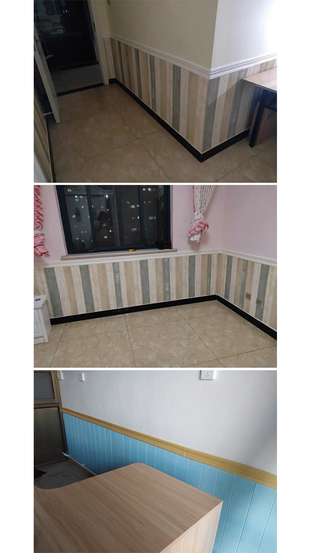 PP Plastic Decorative Foam Moldings Ceiling Stickers Picture Frames ...