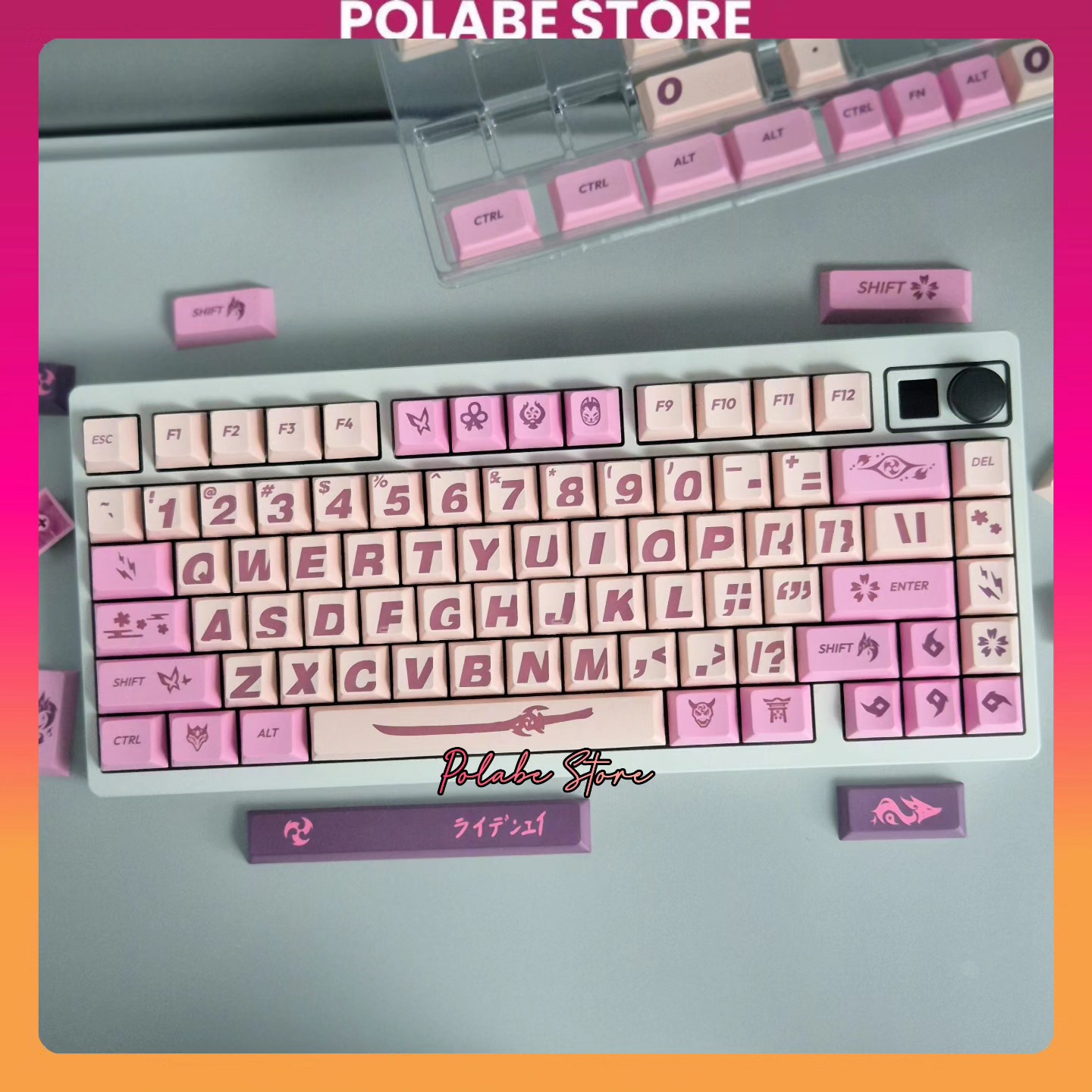 Keycap Big Dragon Epsilon Profile Mechanical Keyboard Polabe Store ...