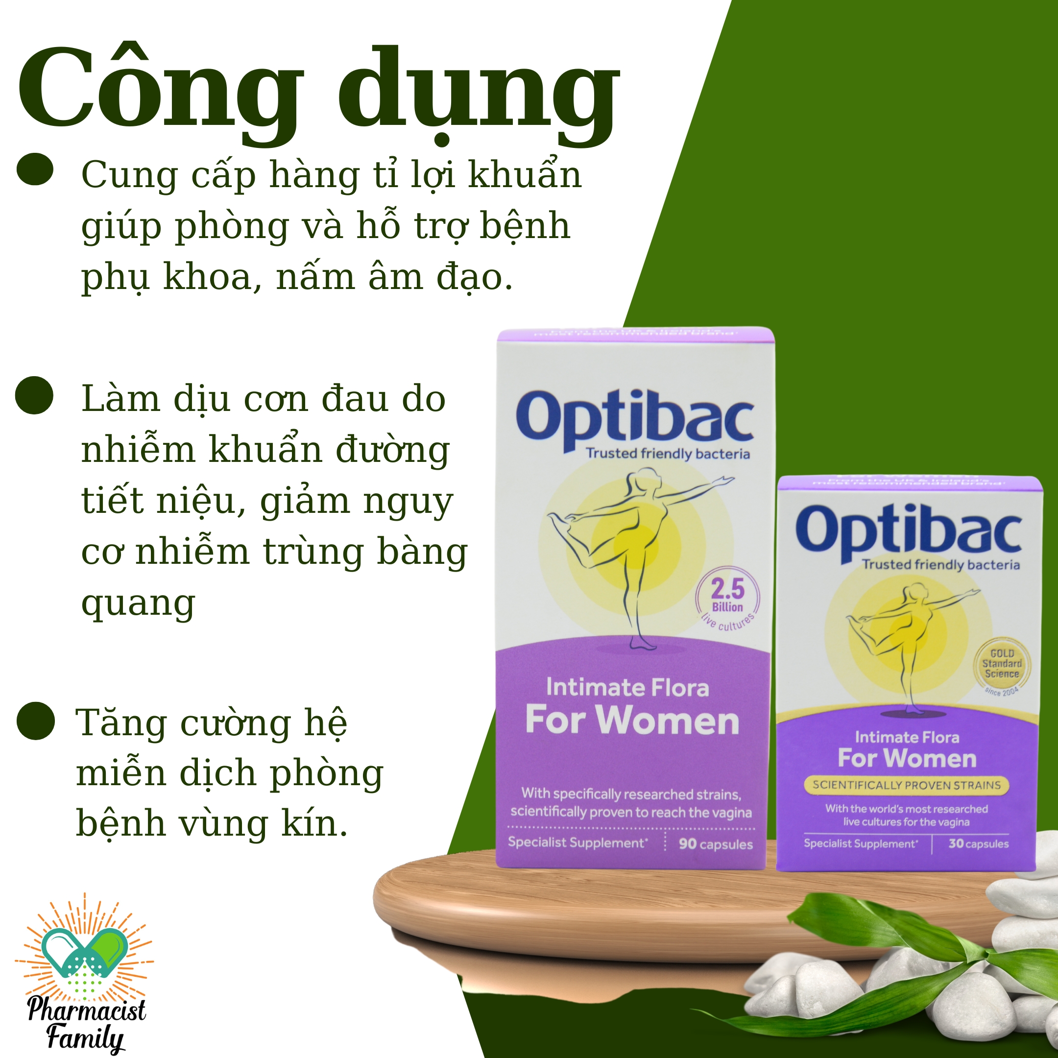 Optibac Purple - Gynecological Probiotics, Intimate Care, Probiotics ...