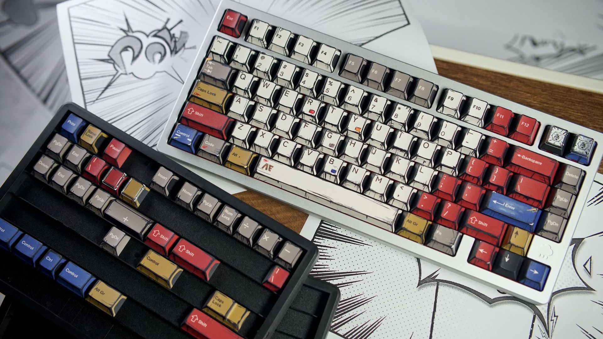 Keycap for Comic Series Mechanical Keyboard 141 Cherry Profile Keys ...
