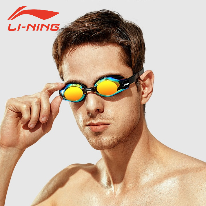 Li-ning Mirrored Myopia Swimming Goggles LINING Myopia Swimming Goggles ...