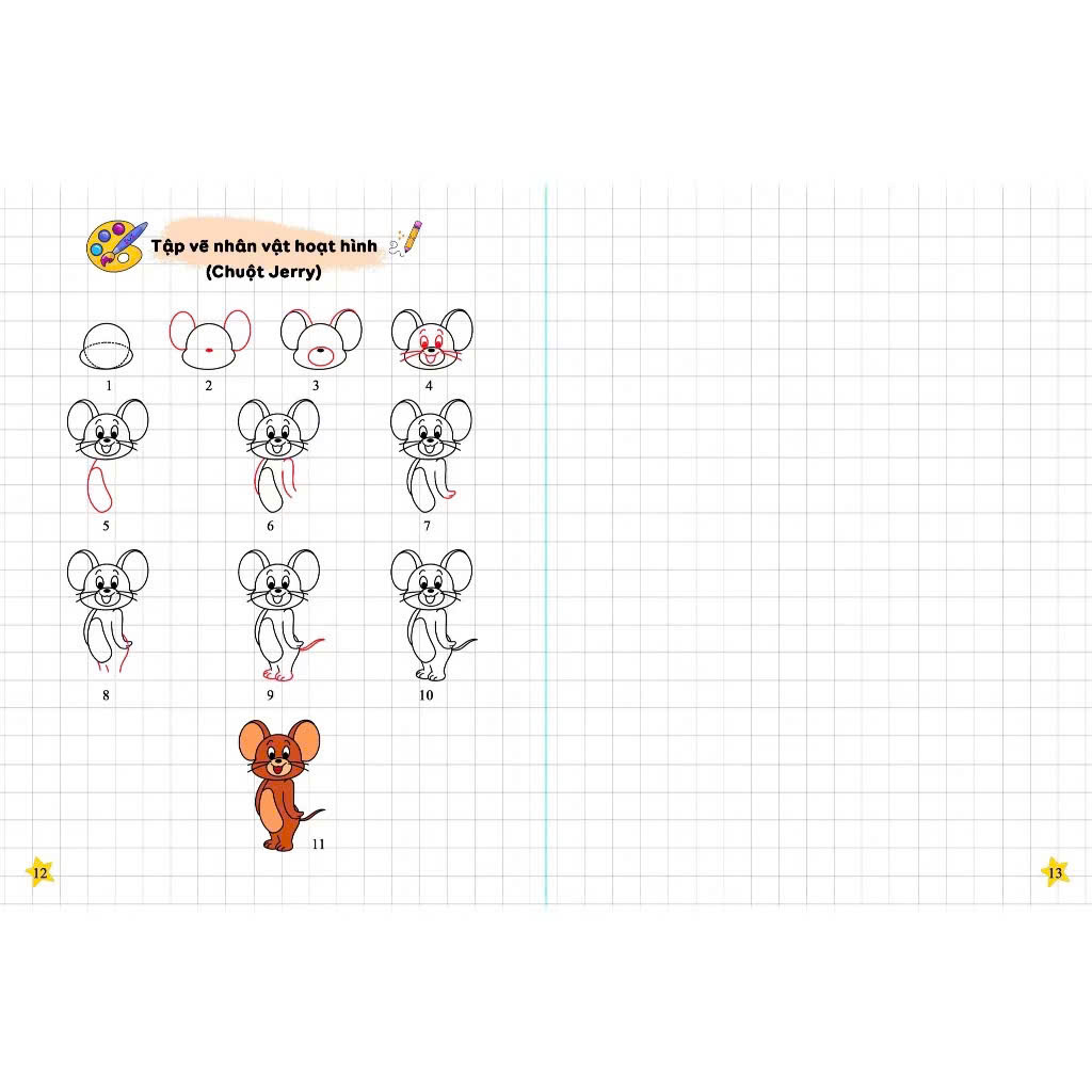 Book - Learn to Draw the Most Popular Cartoon Characters (Instructions ...