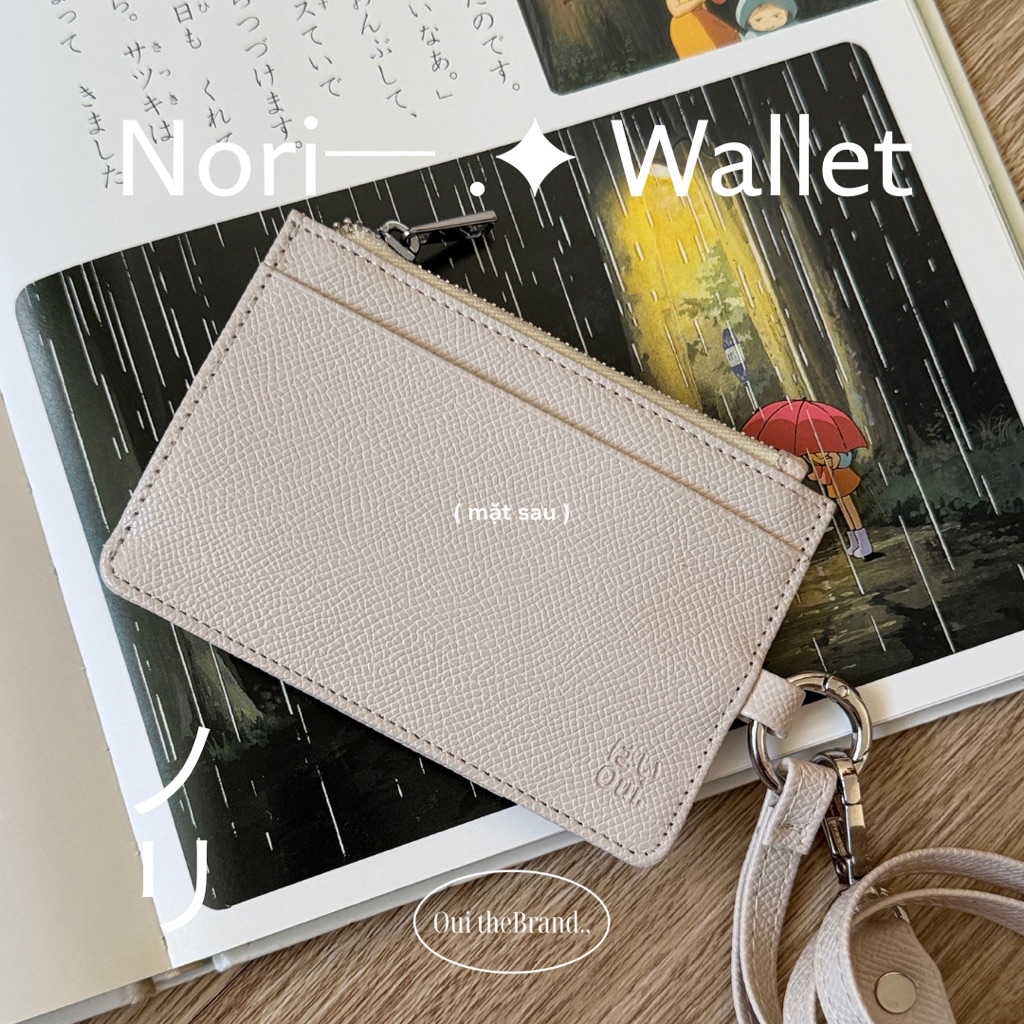 [ New 2026 ] Nori のり ID Card Wallet Card Holder - Mini Card Wallet Gift ...