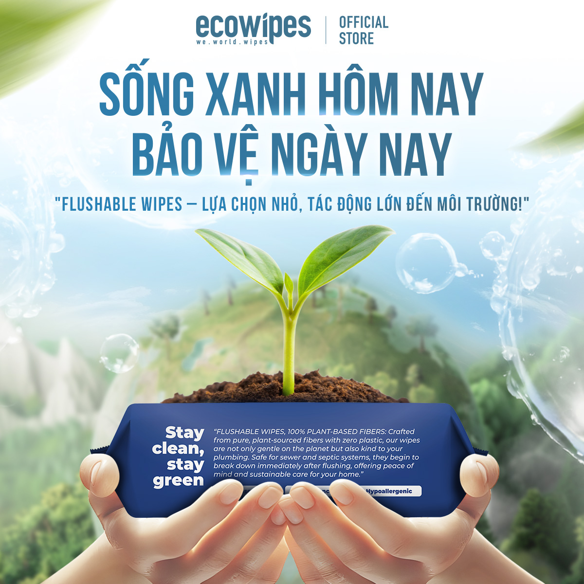 Prevent Costly Clogs! Did you know flushing wipes (even 'flushable ...