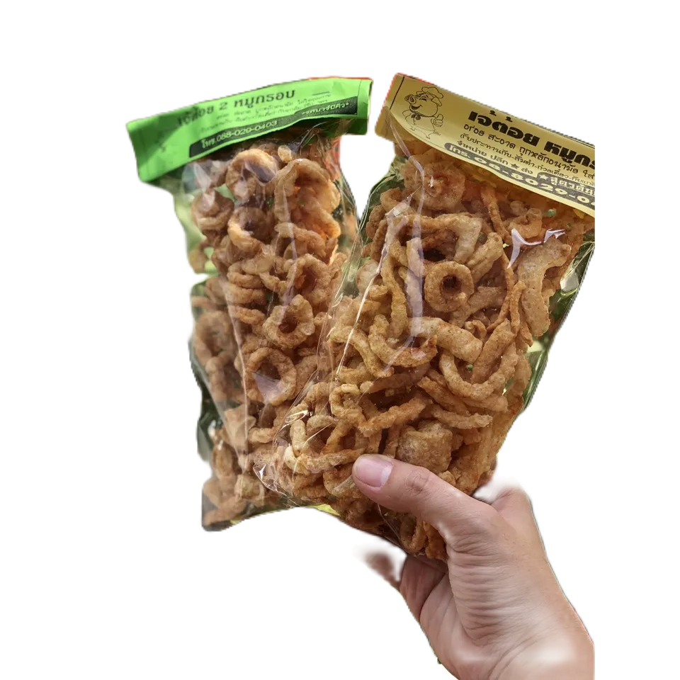 Thai Deep Fried Pork Skin / Fried Pork Skin Thailand 100g Pack Shopee