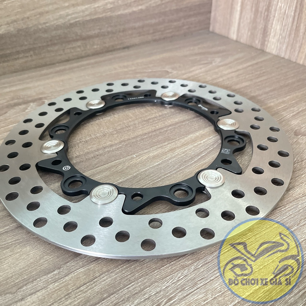 Winner 267mm Brake Disc, black, installed like original, super bright ...