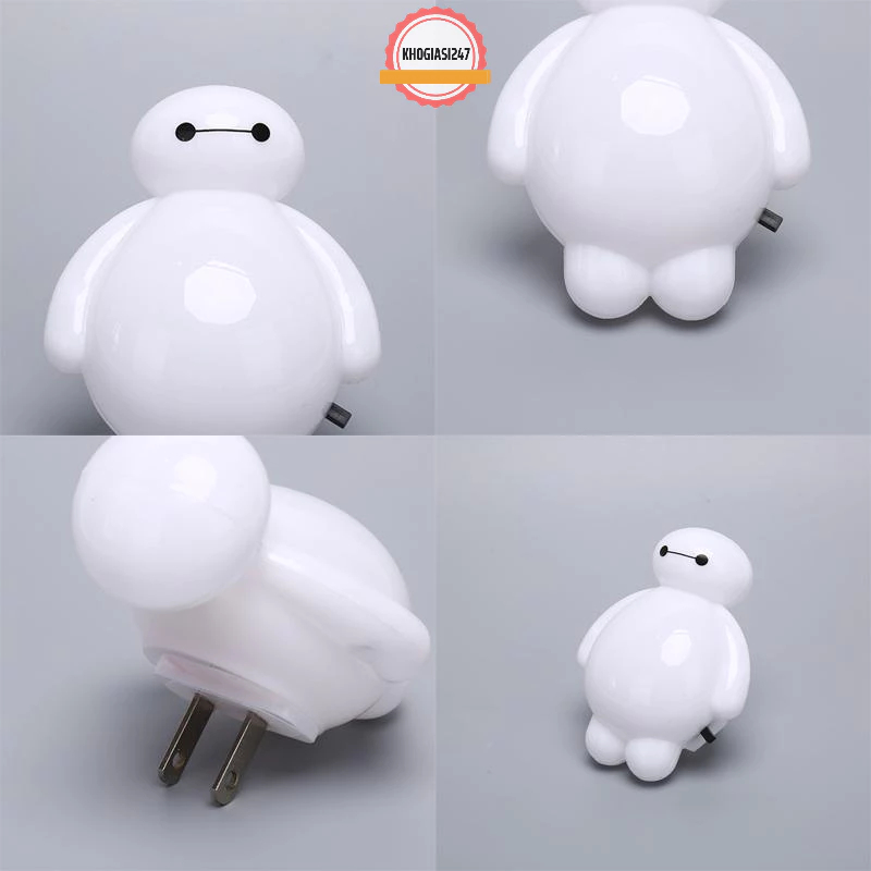 Baymax Funny and Cute Night Light, EnergySaving Soft White Light