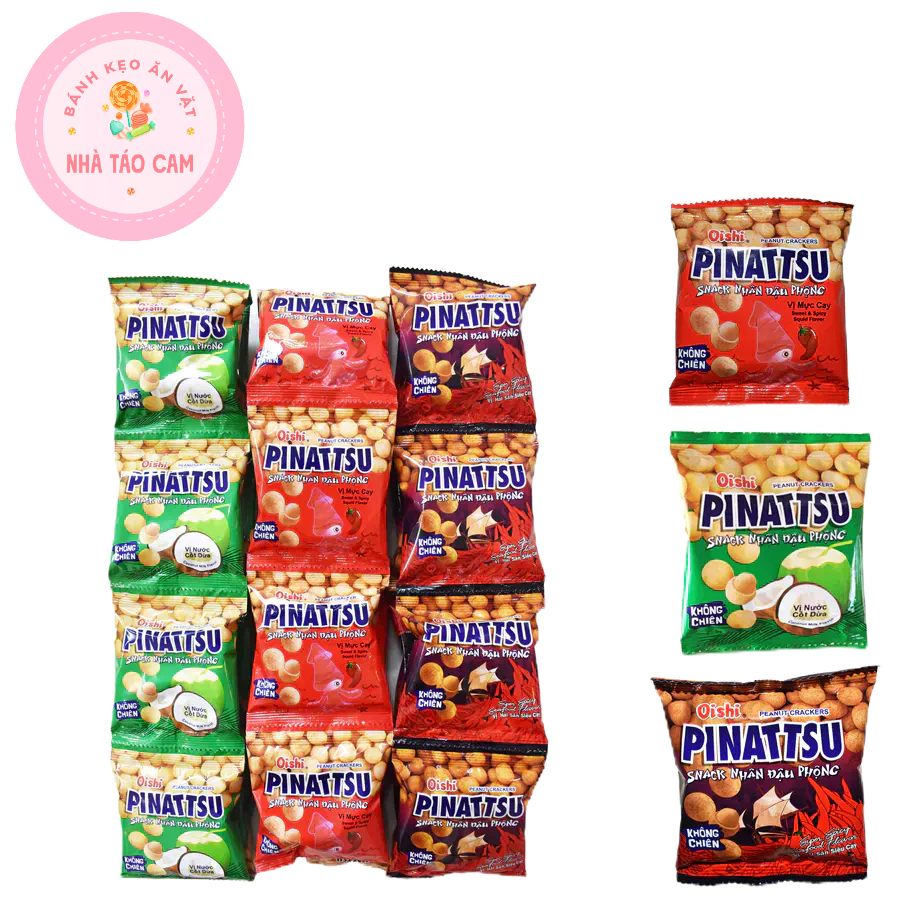 [ Super Cheap ] 10 Packs of Oishi Super Foam Pinatsu Peanut Snacks of ...