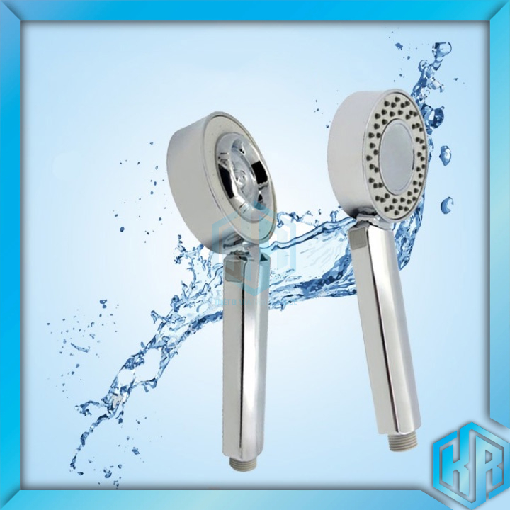 Japanese style double-sided pressure shower handle, super water saving ...