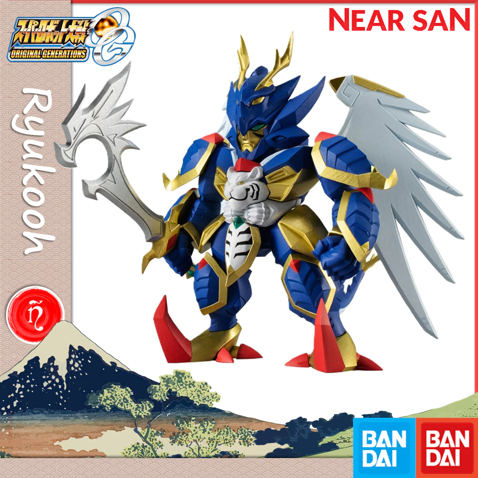 Ryukooh model super robot wars srw og 3 bandai original collection 03 ...