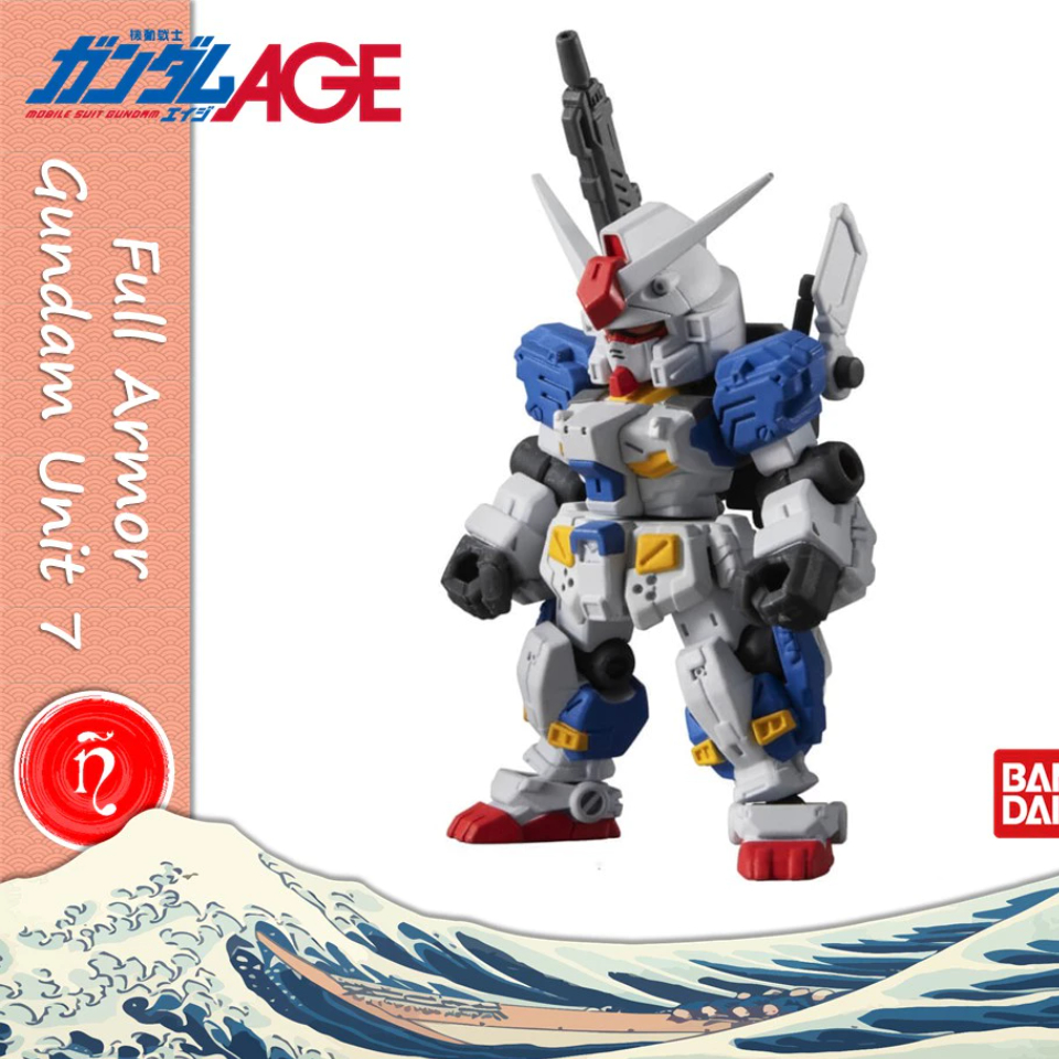 Gundam full armor rx-78-2 assembly model bandai mini robot chibi mse 12 ...