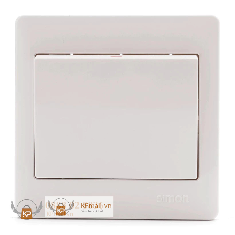 Simon S50 51011BF Square Face Single Smart Push Release Switch (Single ...