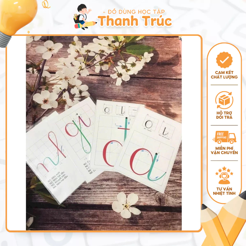 Combo of 40 Single Letter Cards, Digraphs, Vietnamese Flashcards, Thick ...