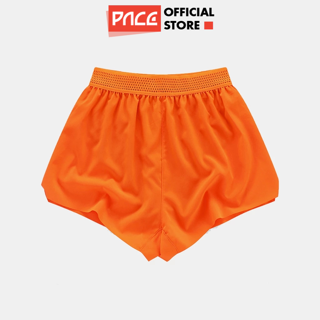 PACE Split 3-inch short-slit running pants, men's sports pants with ...