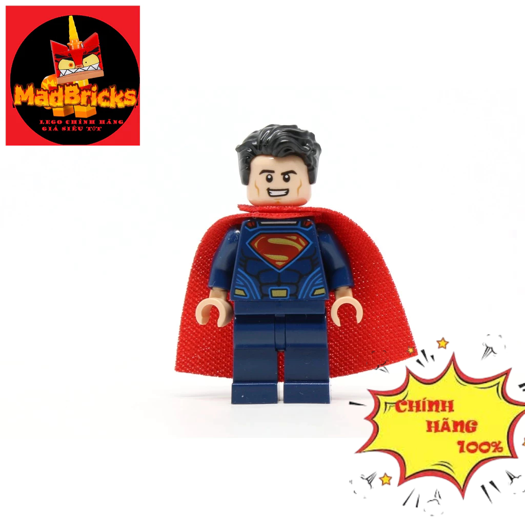 (lego Dc Super Heroes Minifigure ) Dc Superman Henry Cavill Character 