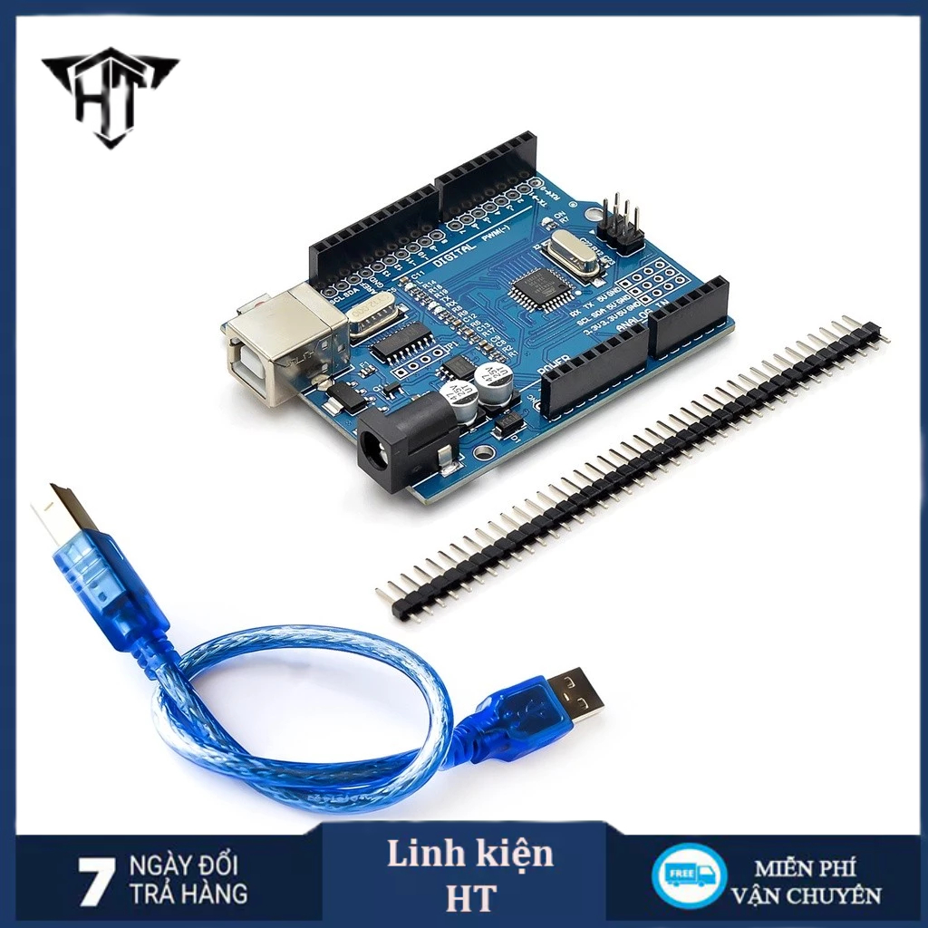 KIT Arduino Uno R3 Atmega 328P Chip Sticker with Cable | Shopee Philippines