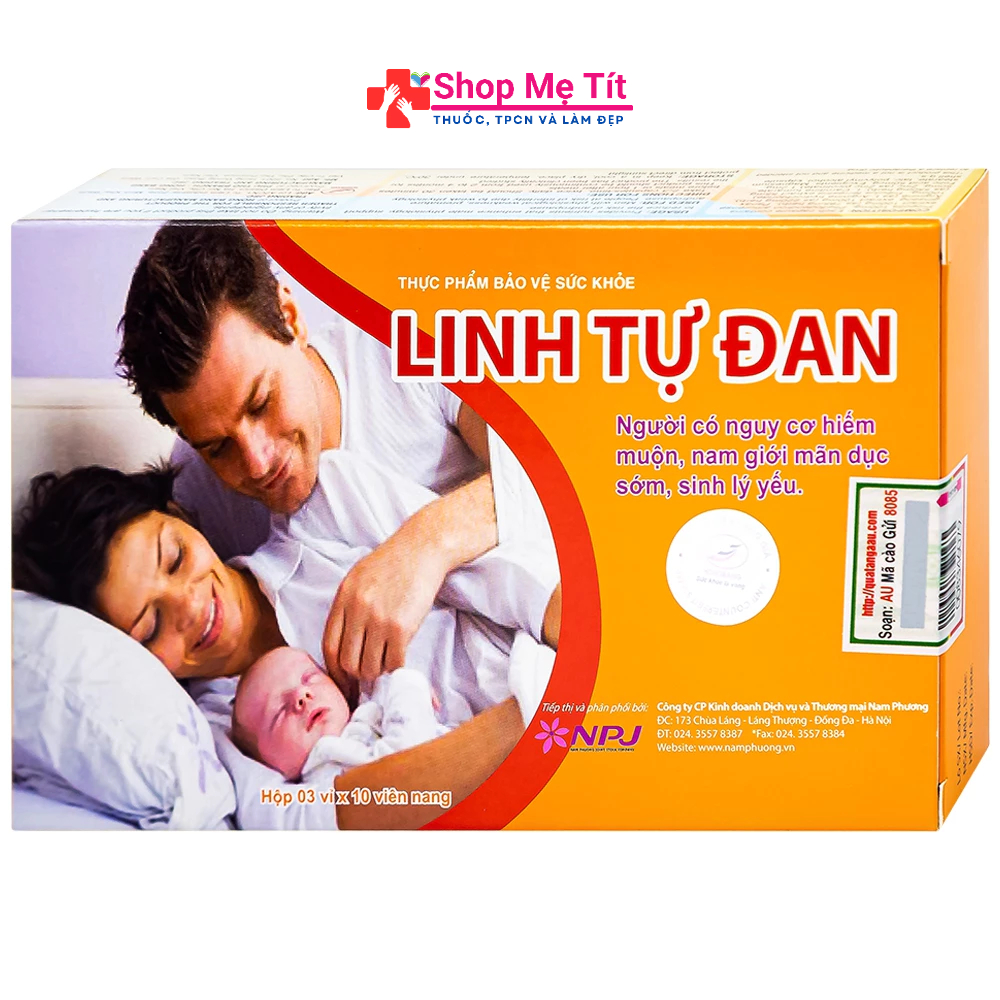 Linh Tu Dan Hong Bang helps enhance male physiology, helps reduce the ...