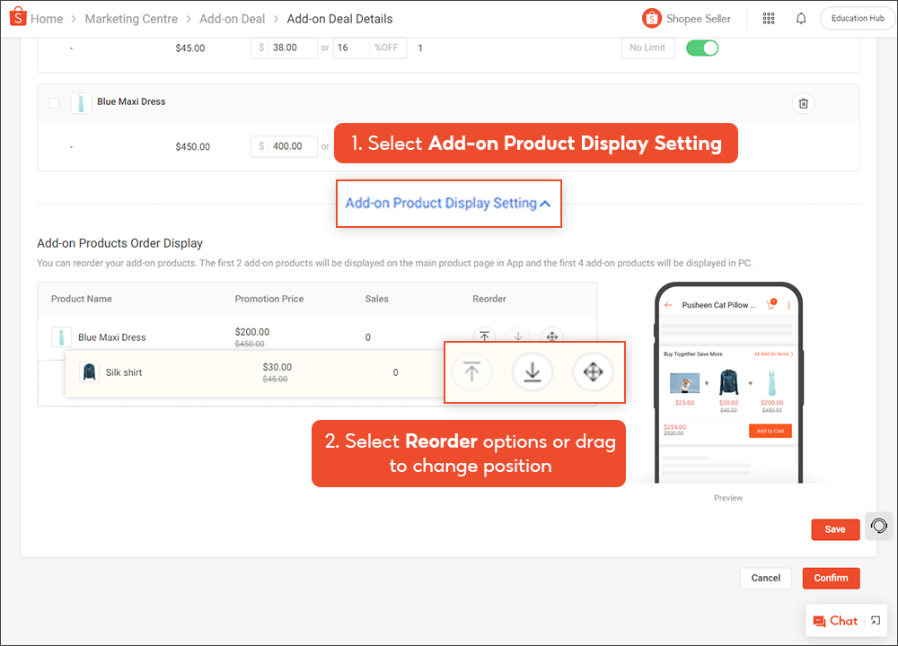 Creating an Add-on Deal Discount | Shopee PH Seller Education Hub