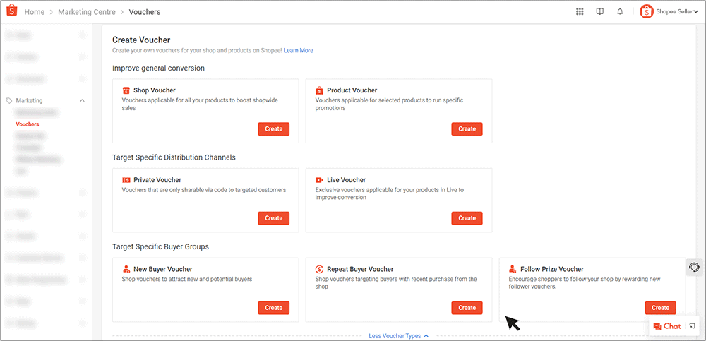 Buyer targeting with vouchers | Shopee PH Seller Education Hub