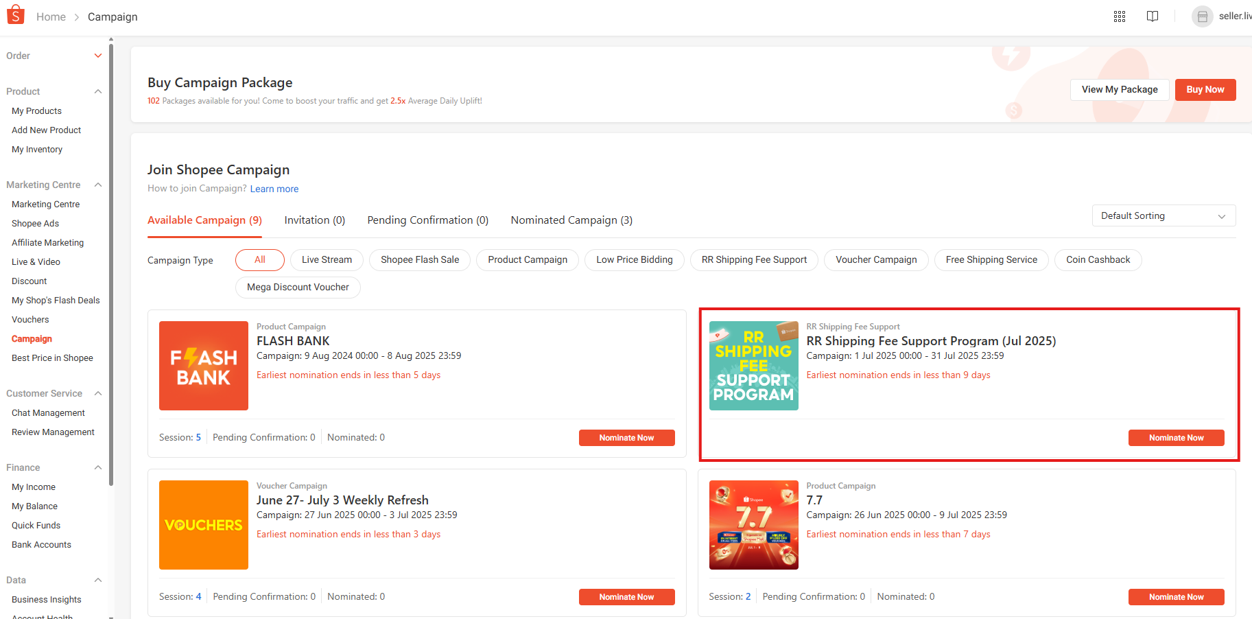How to join the RR Shipping Fee Support Program? | Shopee PH Seller ...