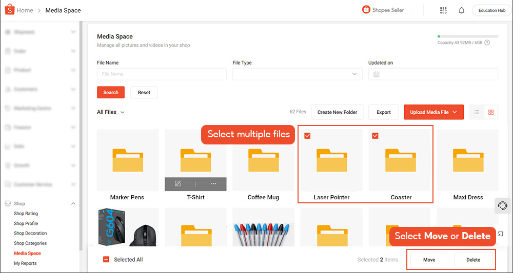 Media Space Collection | Shopee PH Seller Education Hub
