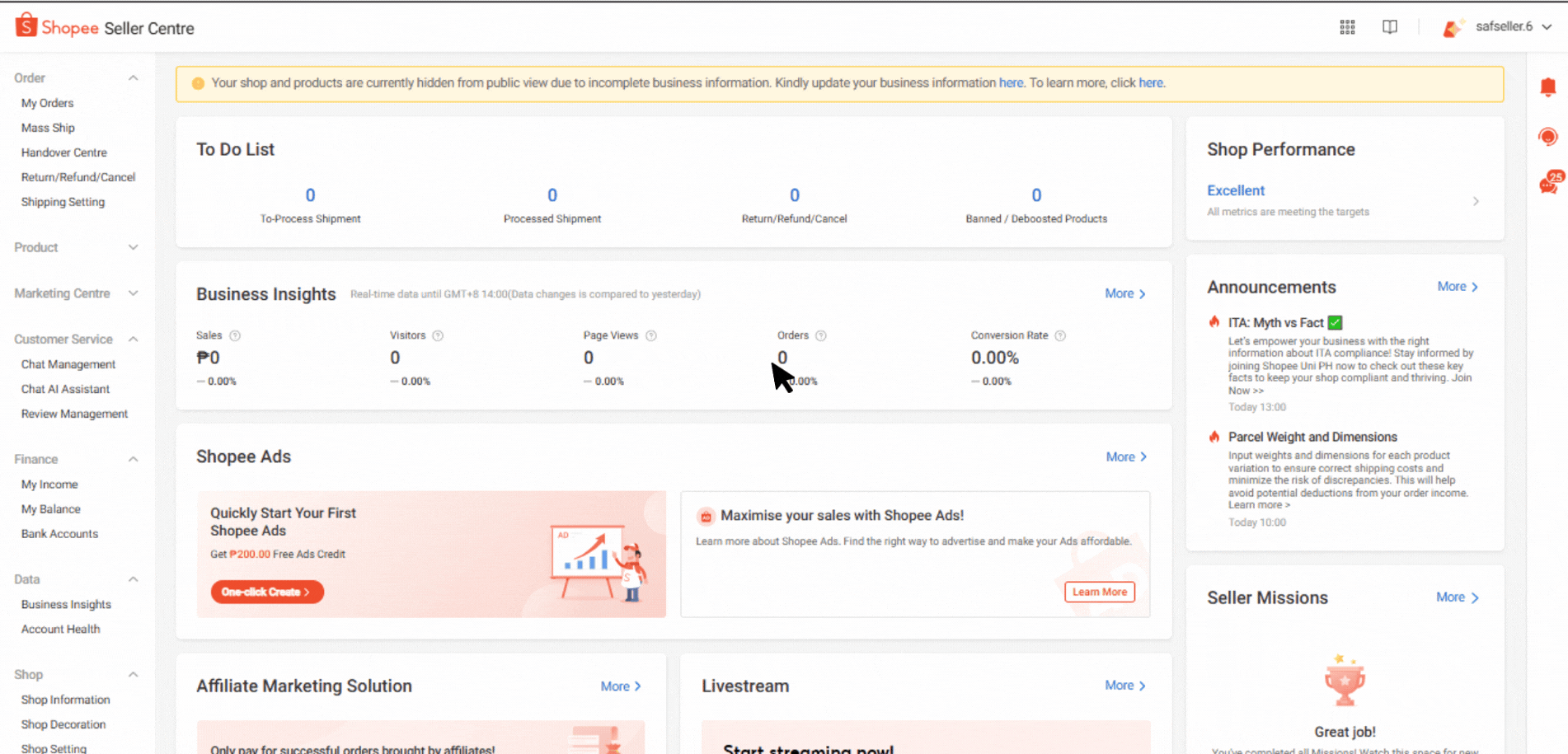 How can I view Chat AI Assistant’s chat history with buyers? | Shopee ...