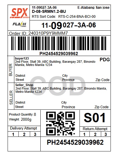 Labelling the air waybill | PH Seller Education [Shopee]