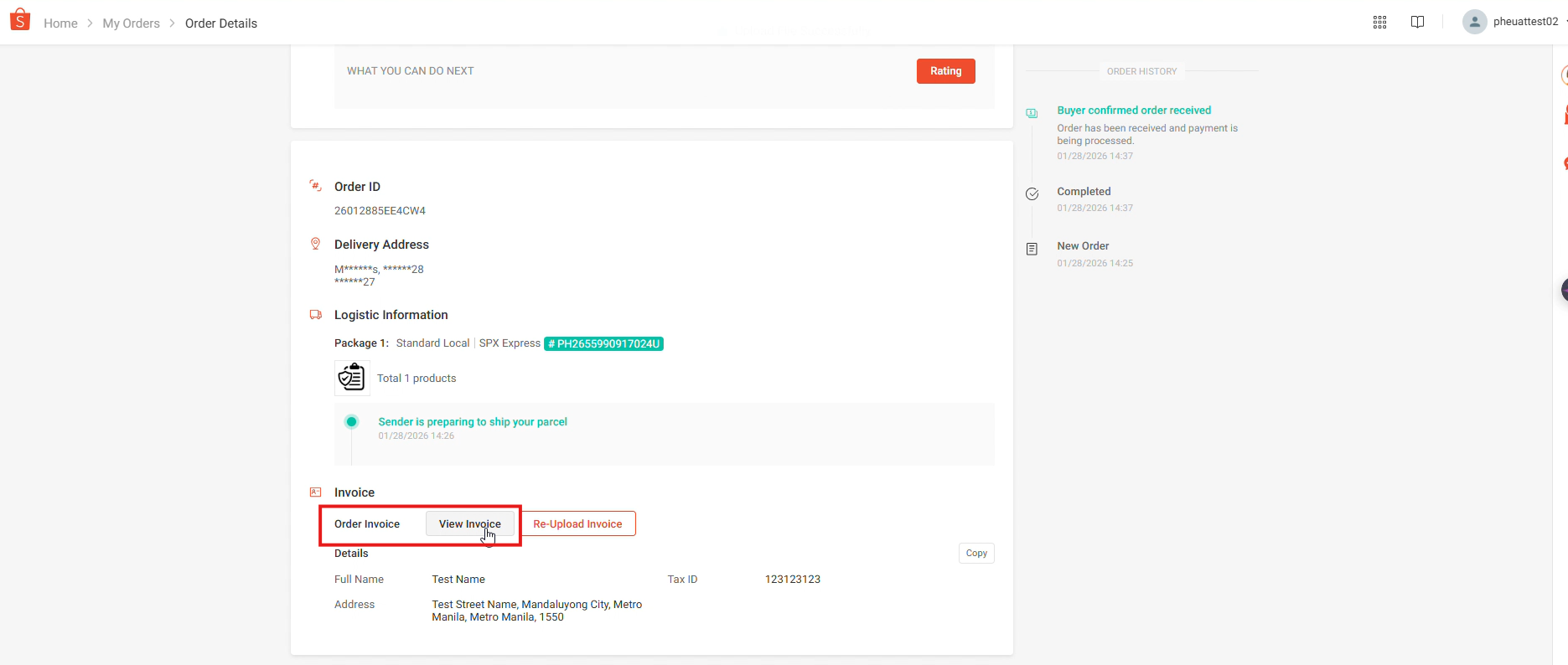 Seller e-Invoice | Shopee PH Seller Education Hub